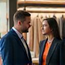 패션 컨설팅 - 스타일링 상담 장면